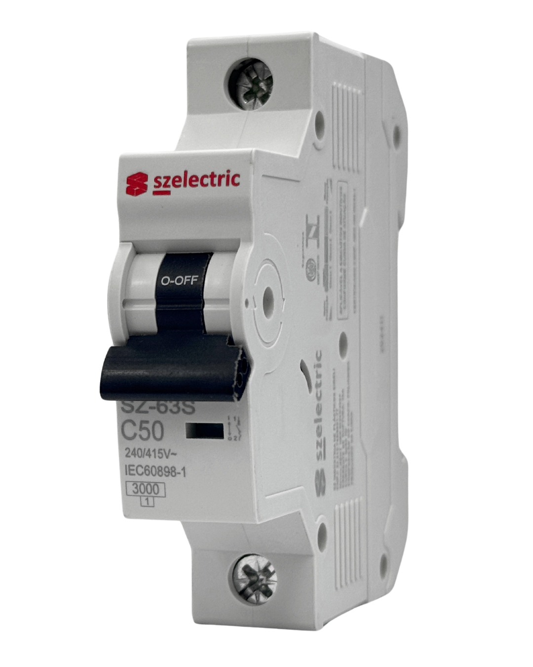 MINIDISJUNTOR DIN - 1P - CURVA C - 50A - 3KA